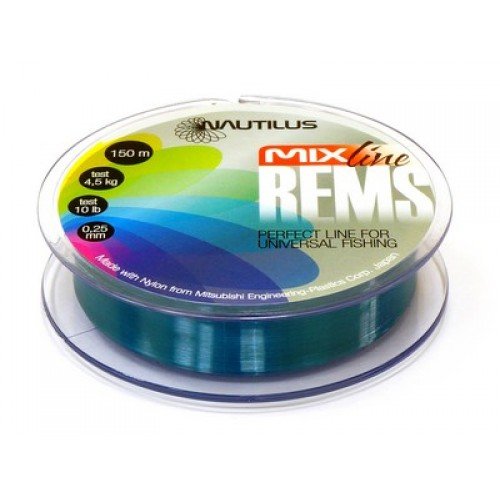 Леска Nautilus Rems Clear Blue 0.25 150м