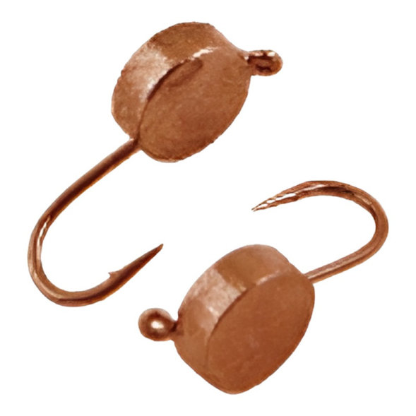 Мормышка вольфрамовая Spider 6265 Шайба с ушком. 6,5 мм 1,60 гр. Cu