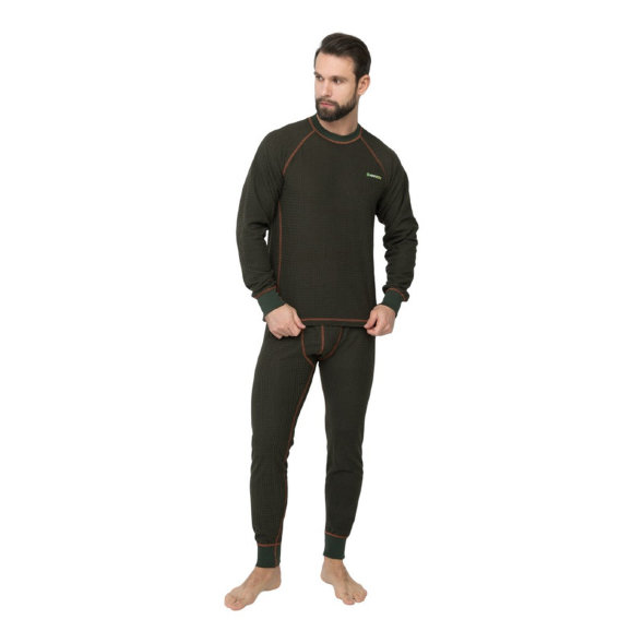 Комплект термо Huntsman фактур. хаки флис р.46-48