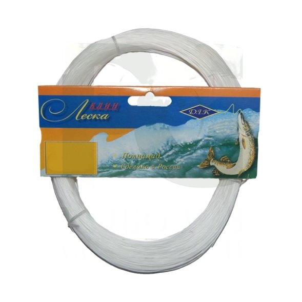 Леска ДК "Клинская" 100м*0.40мм моток в индивид.упаковке