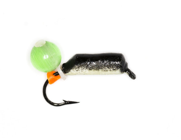 Мормышка вольфрамовая Condor Столбик с фосфором Кошачий глаз, 2,0 мм 15 шт