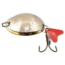 Блесна колеблющаяся двойная шумовая Condor Mascot Twin 1 размер 50 мм вес 12 г цвет 04 5 шт