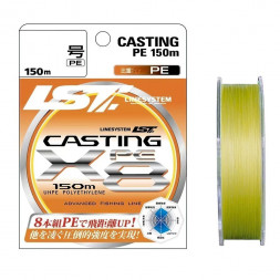 Шнур LINESYSTEM Casting PE X8 #4 (150m) yellow