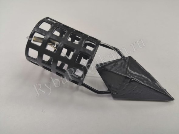 Кормушка Vikfish сербская пуля D30, 70 гр. леска, ил