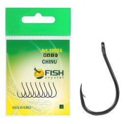 Крючок FISH SEASON Chinu-ring №0.1 BN 10шт 10026-001F