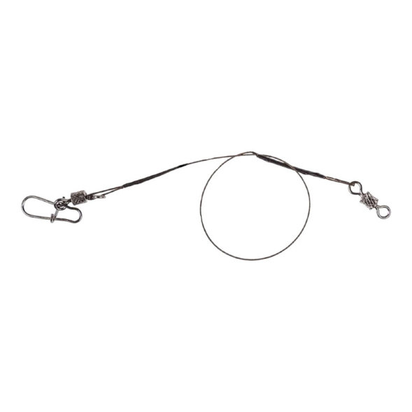 Поводок SIBBEAR стальной 1х7 45 см 20кг 2шт