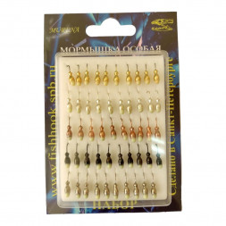 Мормышка особая щелкун/1 с ушк. с фосф пяткой набор уп.50шт