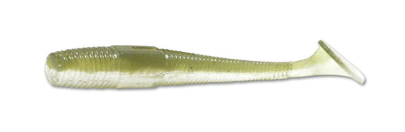 Виброхвост Intech съедобный Long Heel 3 8шт. #IN66