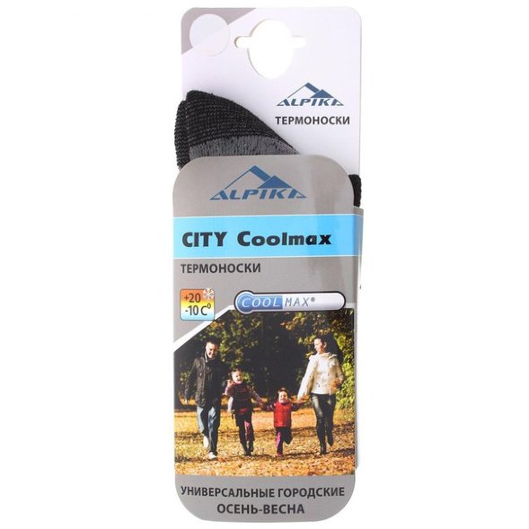 Носки термо ALPIKA City Coolmax р.37-39