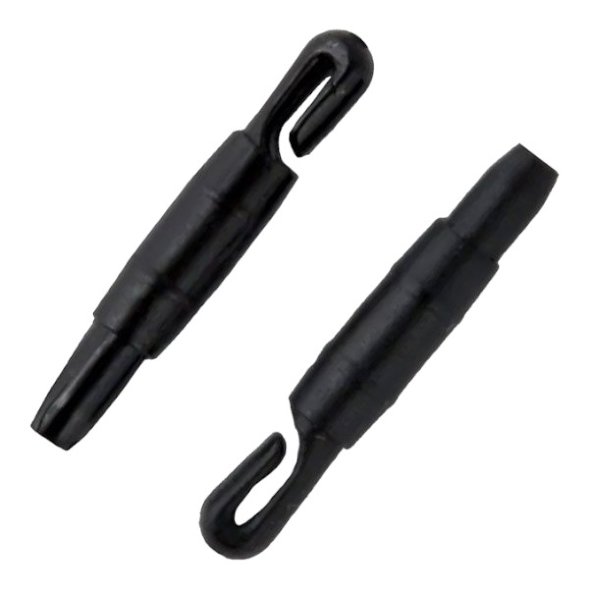 Коннектор черный d2.3 1 шт Три кита