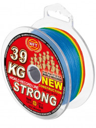 Леска плетёная WFT KG STRONG EXACT ELECTRA 700 Multicolor 360/025