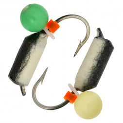 Мормышка вольфрамовая Condor Столбик с фосфором Кошачий глаз, 2,5 мм 15 шт