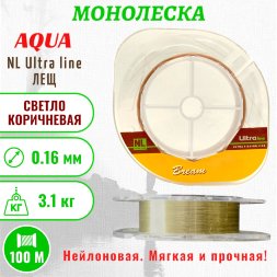 Леска Aqua NL Ultra Bream лещ 0.16 100м